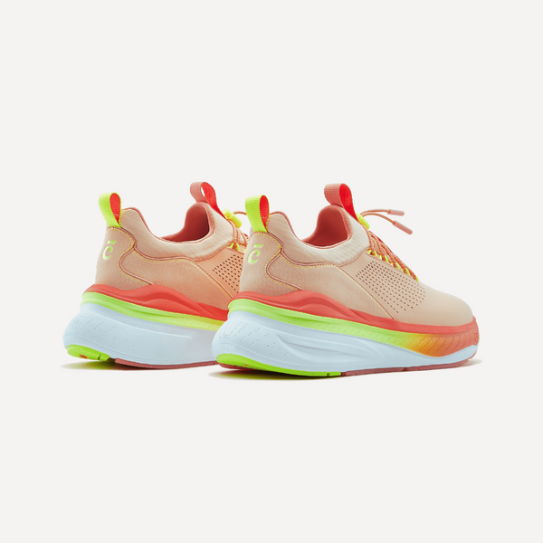 Forte - Peach / Neon Yellow