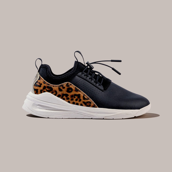 Classic LX - Black / White Leopard