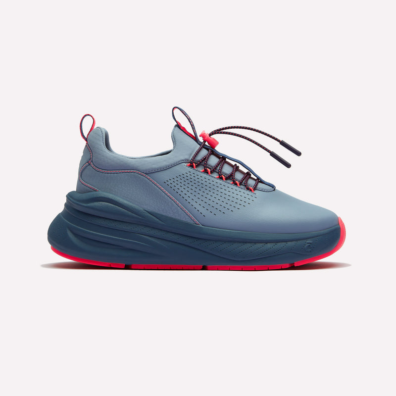 Forte - Steel Blue / Electric Red